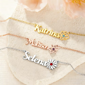 Birth Flower Necklace