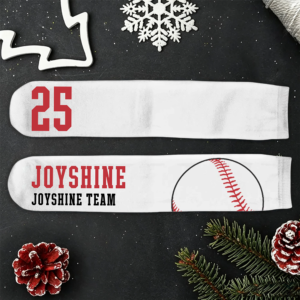 Custom Name Baseball Crew Socks – Personalized Gift for Fans & Players