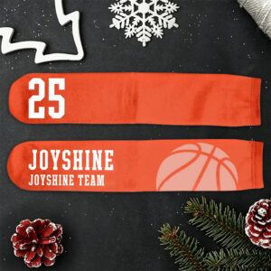 Custom Name Basketball Crew Socks – Personalized Gift for Fans & Players